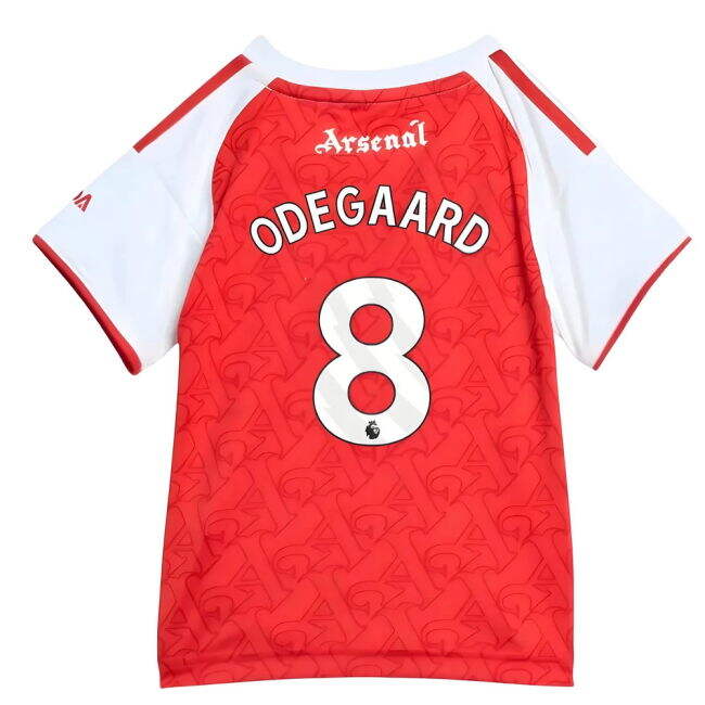 2025-2026 Arsenal Home Baby Kit (Odegaard 8)