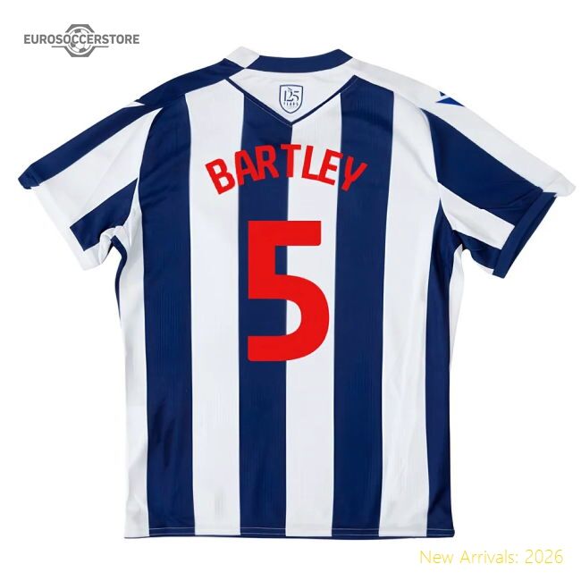 Superior 2025-2026 West Brom Wba Home Shirt - Kids (bartley 5)