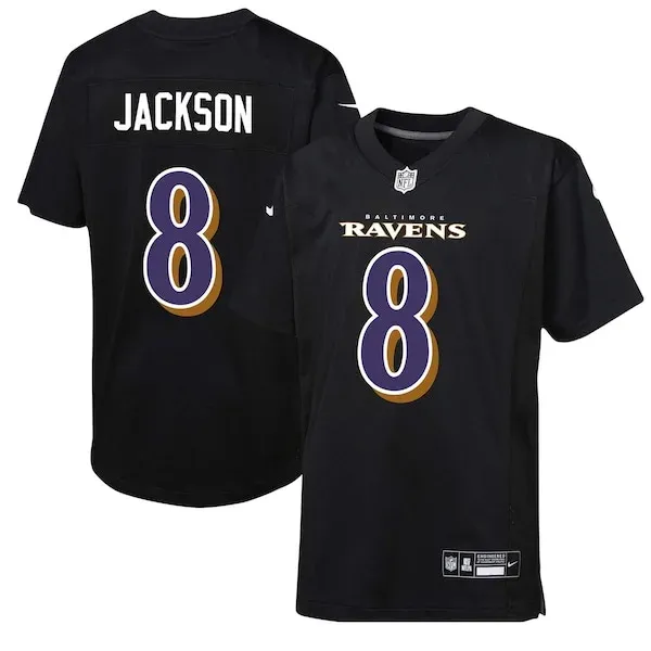 Performance Baltimore Ravens Game Jersey - Premium Black NFL Fan Je...