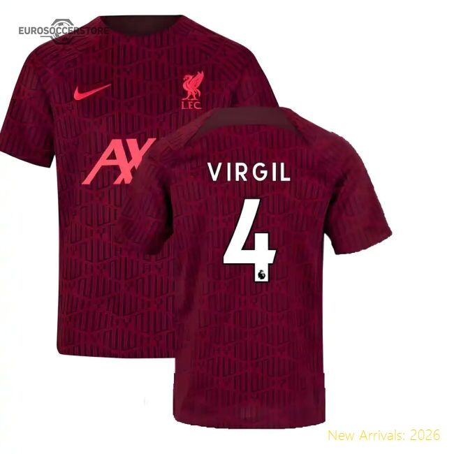 Liverpool Virgil Exclusive Training Jersey English League Nike Dri-fit