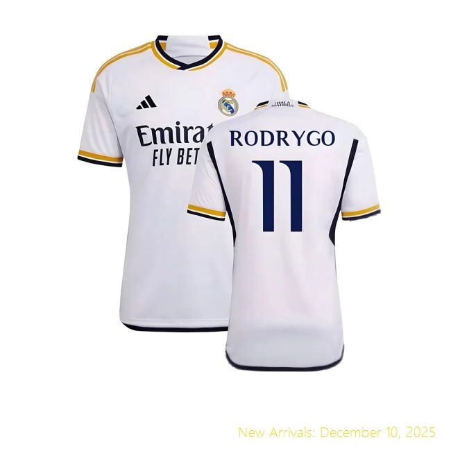 2023-2024 Real Madrid (rm) Home - High Performance - Football Fashion