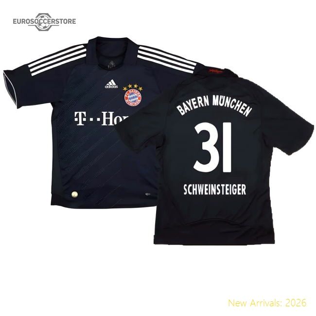 Bayern Munich 2008-10 Road Jersey ((excellent) S) (schweinsteiger 31)