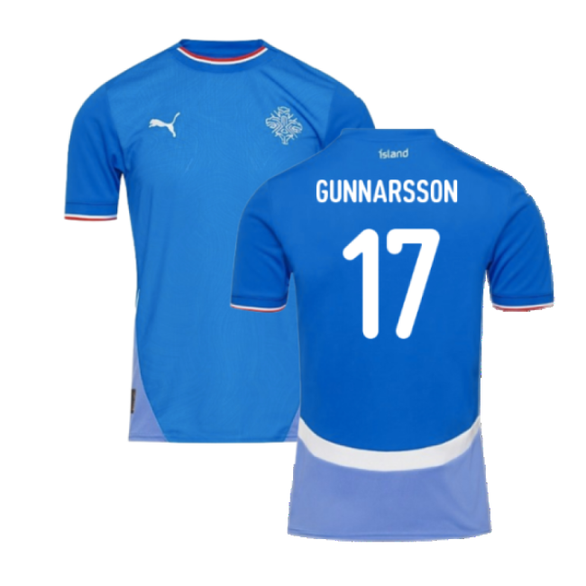 2024/25 Campaign Iceland Home Football Shirt (Gunnarsson 17)