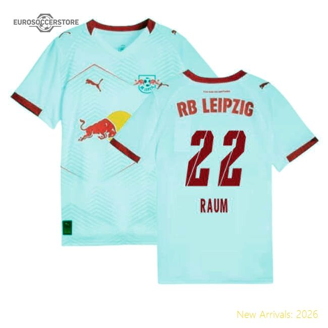 Trending 2025-2026 Red Bull Leipzig Home Shirt (Kids) (Raum 22)