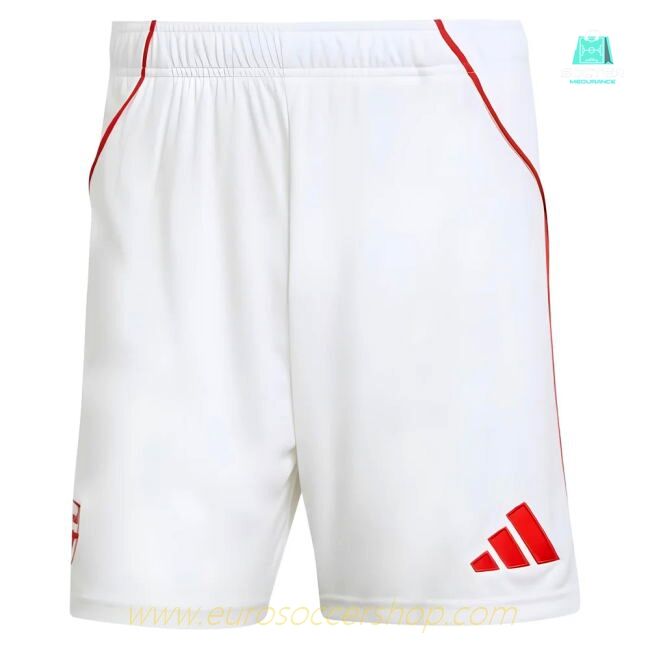 2025-2026 Arsenal Home Shorts (White)
