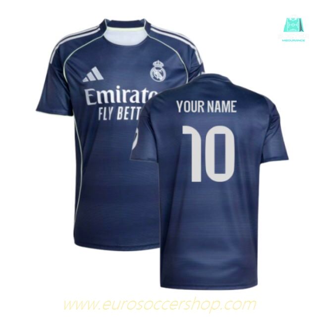 2025-2026 Real Madrid Away Shirt (Your Name)