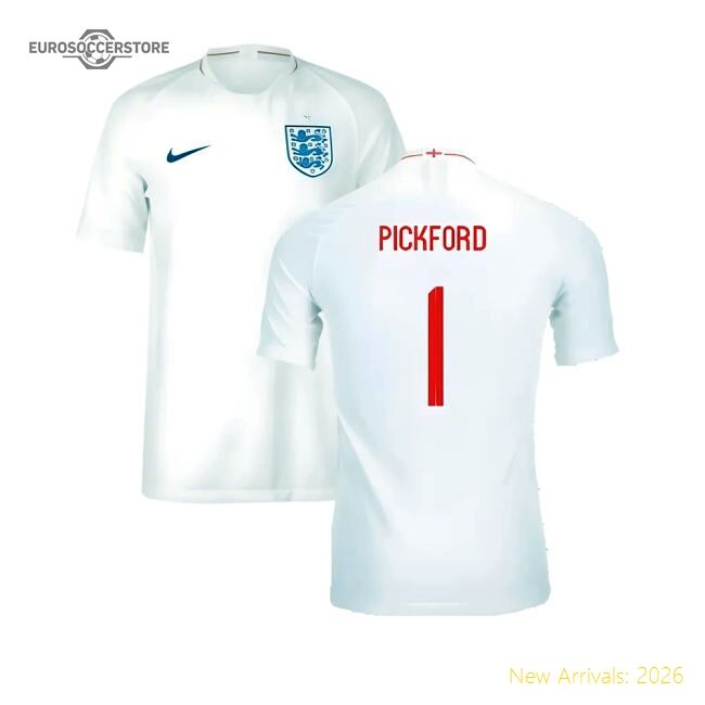 Elite England 2018-2019 Home Shirt (eng) Ventilation Fashion-forward