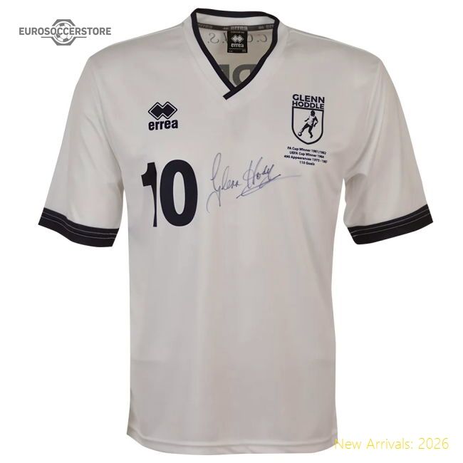 Excellent Glenn Hoddle Limited Edition Signed Football Shirt