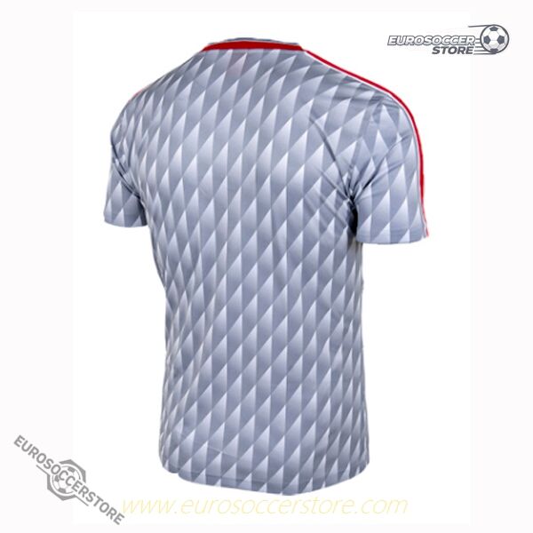 Gray Retro Away Jersey of Liverpool from 1989 to 1991