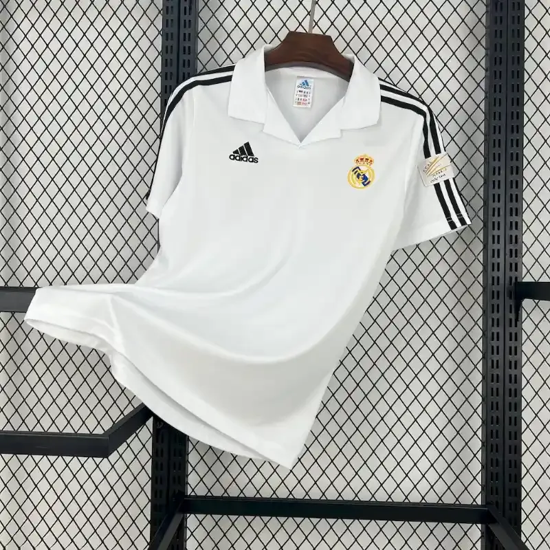 2001-2002 Real Madrid UCL Jersey retro kit