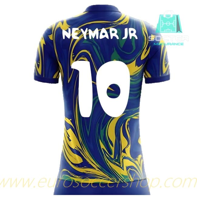 2025/26 Campaign Brazil NT Away Shirt Premium Concept (Neymar Jr 10)