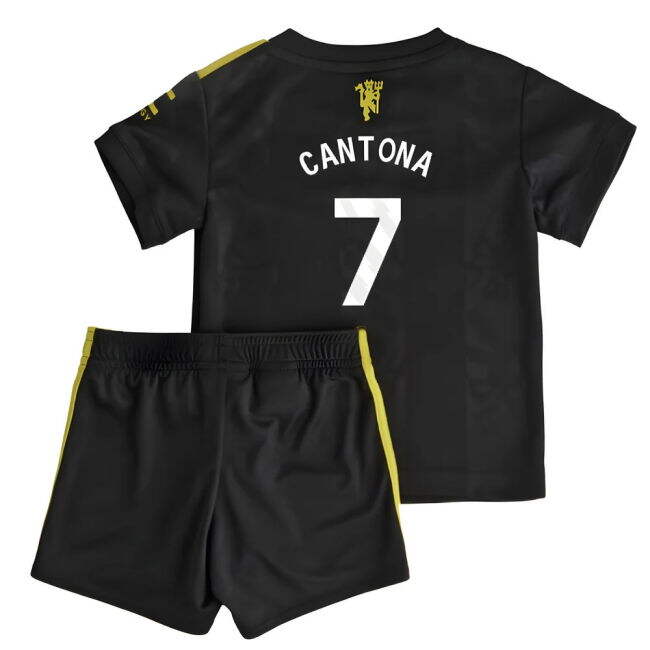 Manchester United Official Third Football Shirt 2025-20 Cantona 7 M S