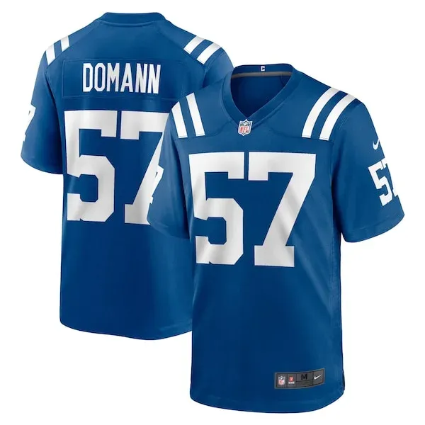 None Domann Indianapolis Game Jersey - Royal | NFL Player Jersey