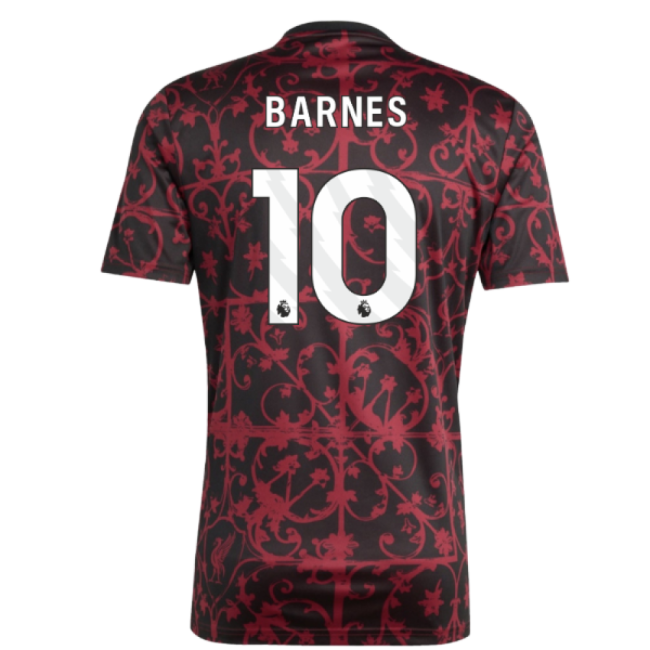 Chic Liverpool 2025-2026 Liverpool Pre-Match Shirt (Black) (Barnes ...