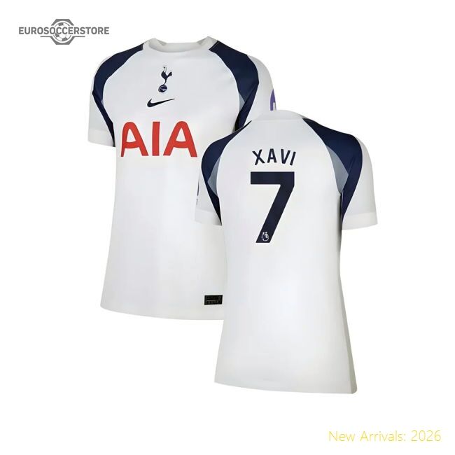 2025-2026 Spurs Home Shirt (womens) (xavi 7) - Premium Quality