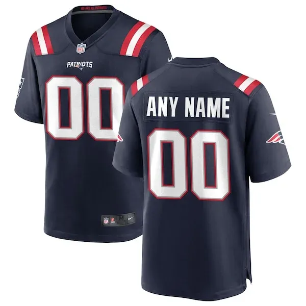 Performance New England Patriots Game Jersey - Premium Navy NFL Fan...