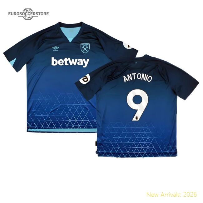 Premium 2023-2024 West Ham United Third Shirt (antonio 9) - Premium