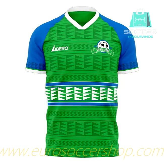 2025-26 Edition Sierra Leone Home Shirt Libero Collection
