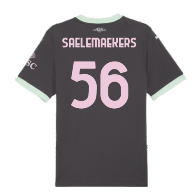 2024-2025 AC Milan Third Shirt (Saelemaekers 56) Antibacterial