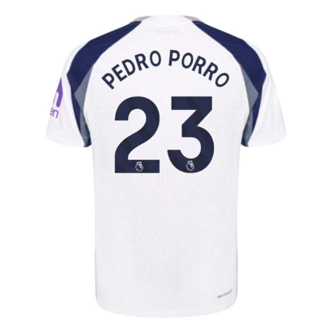Pedro Porro 23 Pro Style Tottenham Home Elite Kit 2025-2026