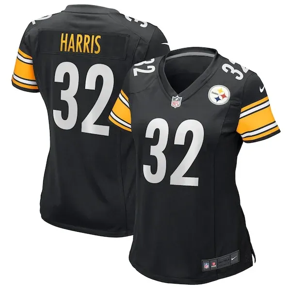 Top-Grade PIT Steelers Game Jersey - Black | NFL Fan Apparel