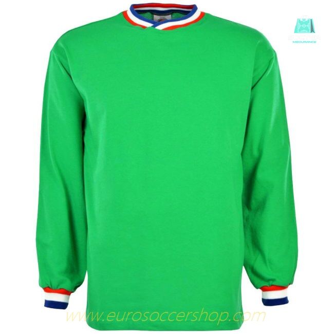 St Etienne Long Sleeve Retro Football Shirt