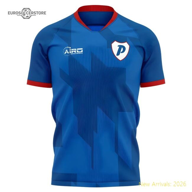 2025-2026 Portsmouth Home Concept Football Shirt - Authentic Design