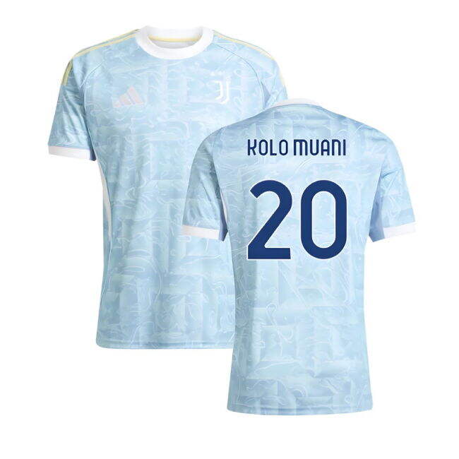 2025-2026 Juventus Away Shirt (Kolo Muani 20)