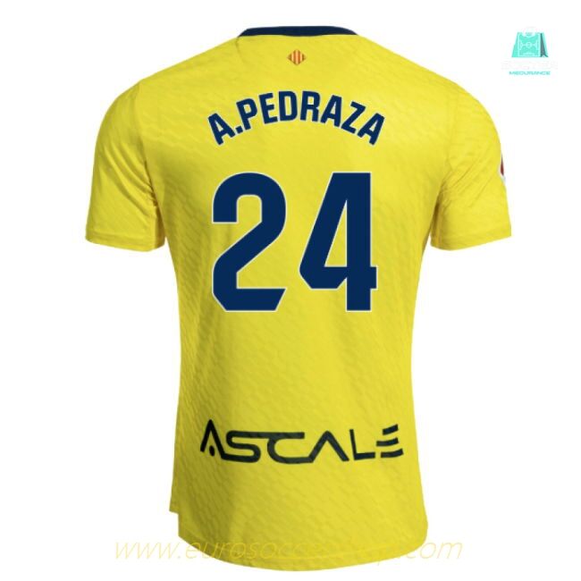 2025-2026 Villarreal Home Shirt (A.Pedraza 24)