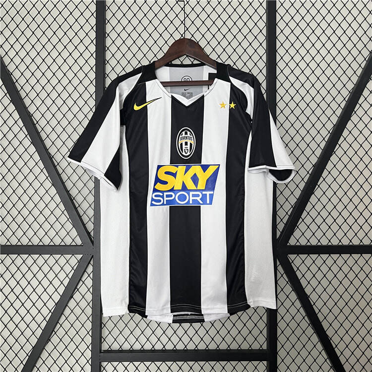 0405 Juventus Retro Home Soccer Football Shirt - Official Replica 116