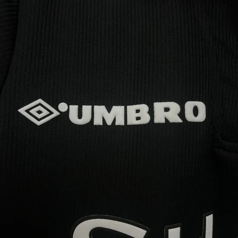 1998-1999 Manchester United Black Soccer retro kit