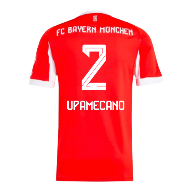 Top Quality Bayern Munich 2025-2026 Home Strip (Upamecano 2)