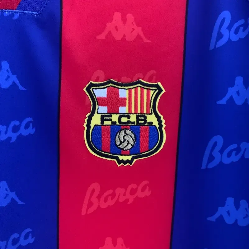 1996-1997 Barcelona Long Sleeve Jersey retro kit