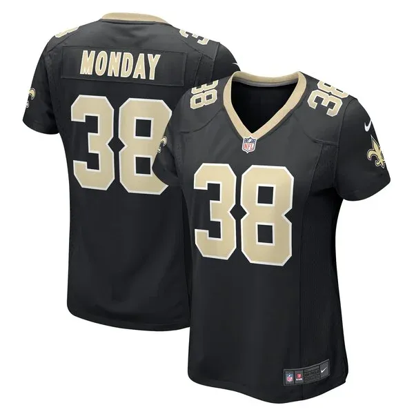 Performance New Orleans Saints Game Jersey - Premium Black NFL Fan ...