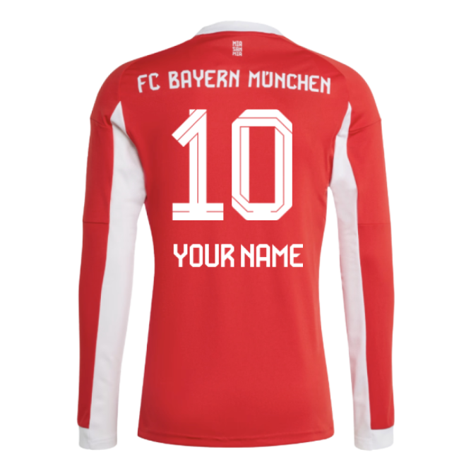 Bayern Munich 2025-2026 Home Football Kit (Your Name) | Durable