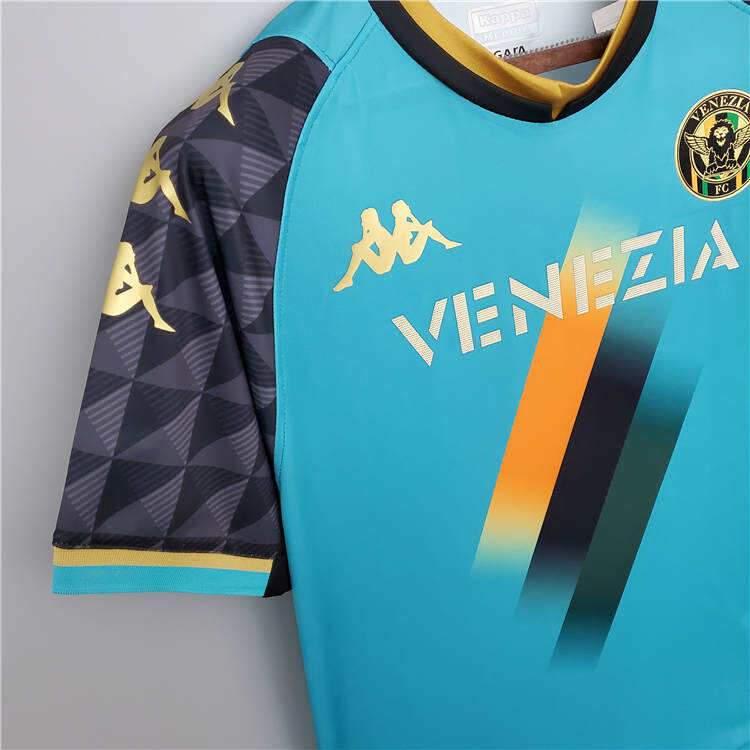 Venezia FC 21-22 Goalkeeper Blue Soccer Jersey Football Shirt -