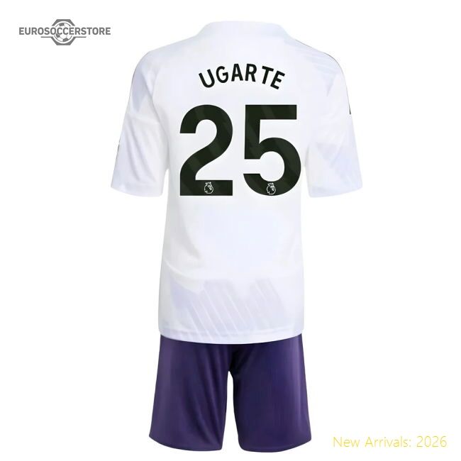 Premium 2025-2026 Man Utd Away Mini Kit (ugarte 25) - Premium Quality