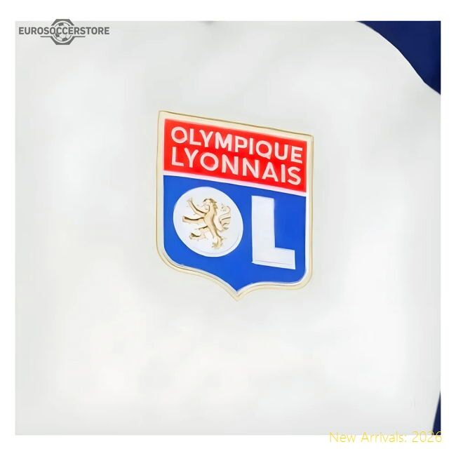 Match-Day Fan-Favorite 2024-2025 Olympique Lyon Polo Shirt (White)