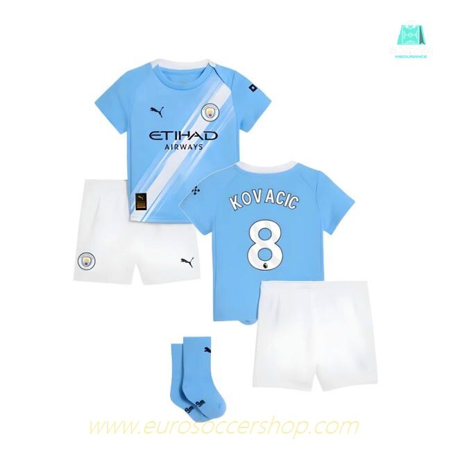 2025-2026 Man City Home Baby Kit (Kovacic 8)