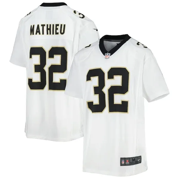 New Orleans Saints Tyrann Mathieu Game Jersey - White | NFL Player ...