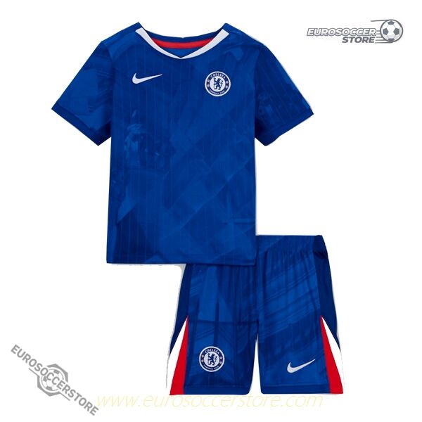 Chelsea Children's Home Football Jersey Set 25-26 Season