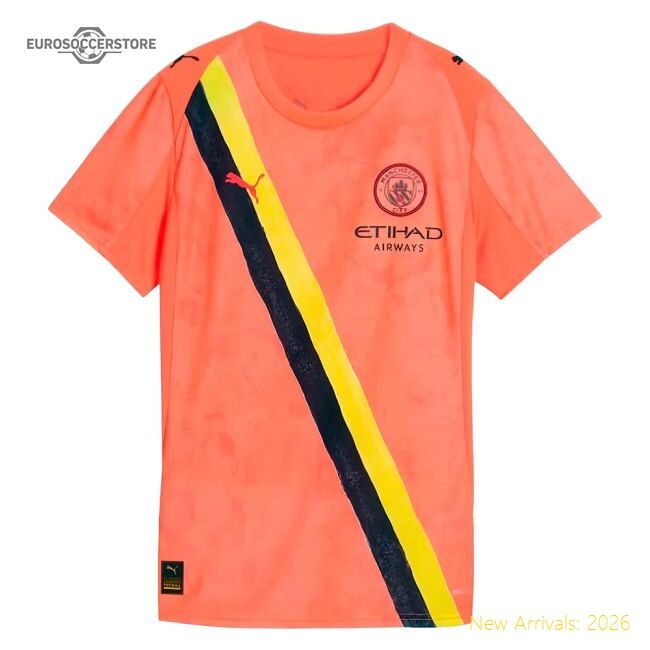 Premium 2025-2026 Manchester City Cwc Goalkeeper Shirt (neon Sun)