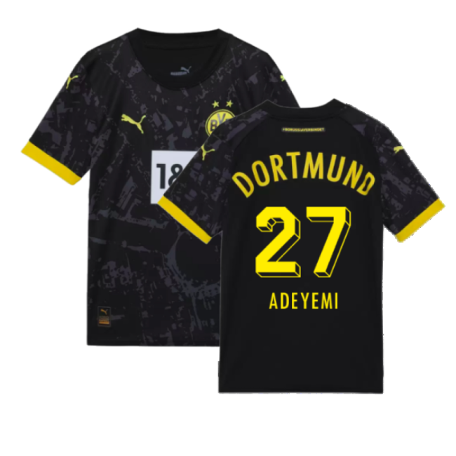 2023-2024 Borussia Dortmund Away Shirt (Kids) (Adeyemi 27)
