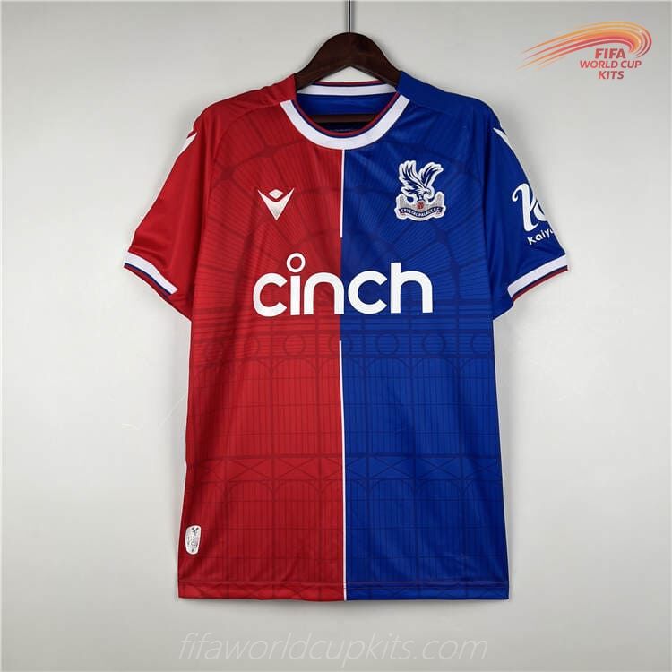 23-24 season Crystal Palace Home Soccer Kit