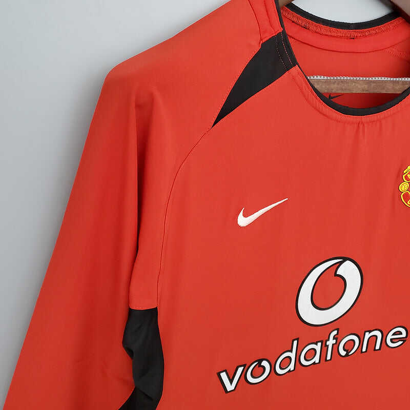 2002-2004 Man United Home long sleeve retro shirt