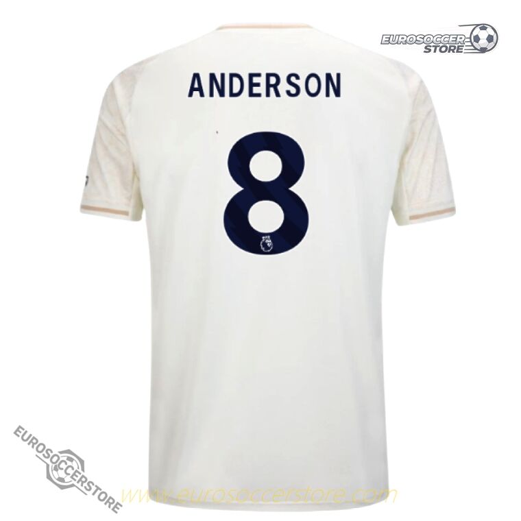Nottingham Forest 25-26 Season Away Jersey ANDERSON Number 8 Edition