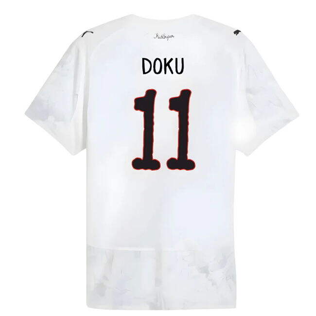 2025-2026 KIDSUPER x Manchester City CWC Authentic Shirt (White) (Doku 11)