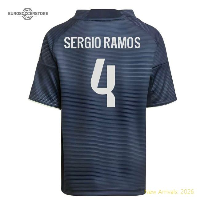 2025-2026 Real Madrid Away Official Jersey Ramos Performance Fabric