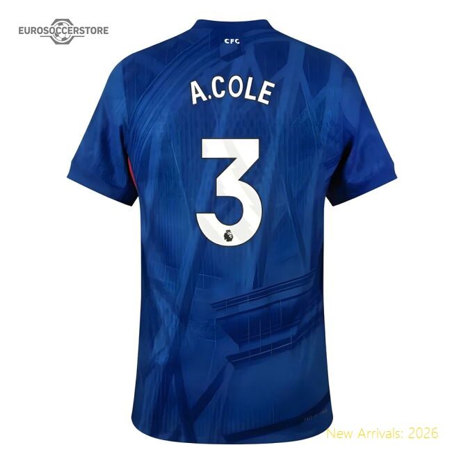 Official Premier League Chelsea A.cole Home Jersey Nike Dri-fit