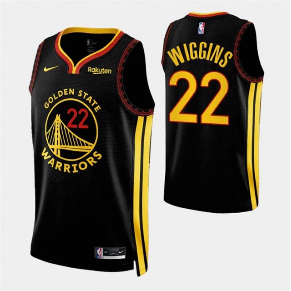 Jersey Golden State Warriors 22 - Black City Edition - NBA Collection